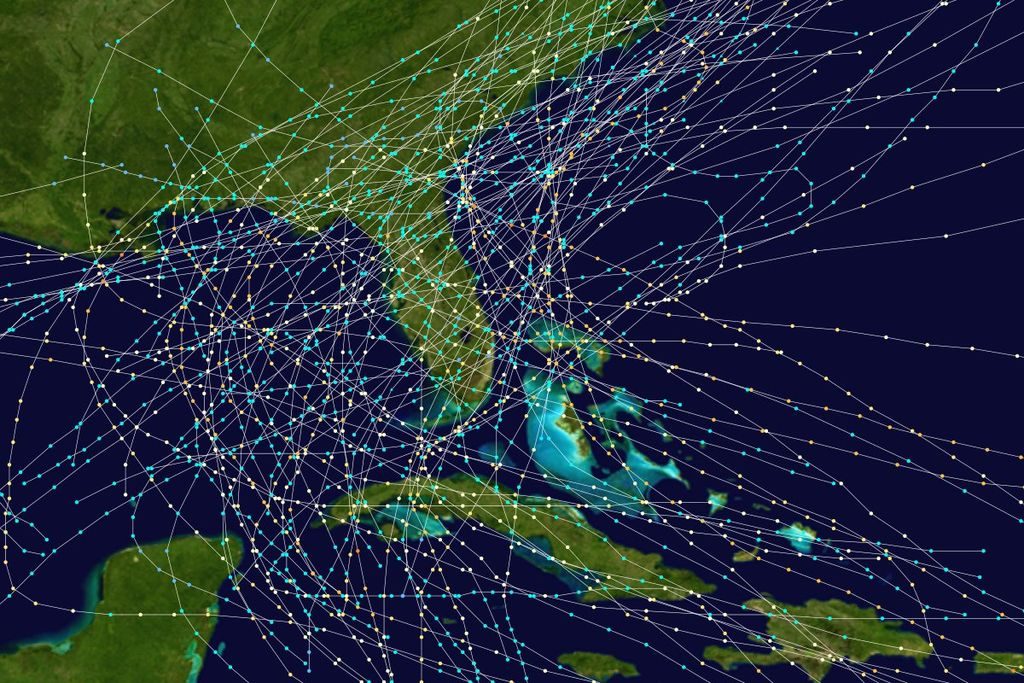 hurricanes tracking